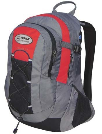 Рюкзак Terra Incognita Cyclone 16 красный/серый