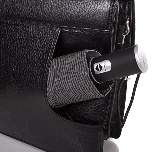 Портфель мужской кожаный DESISAN SHI319-2FL