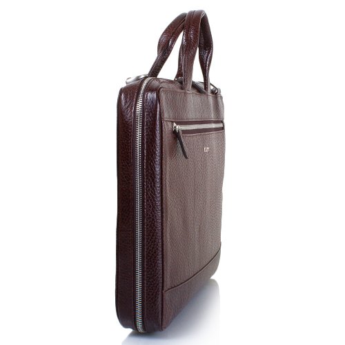 Мужская кожаная сумка с отделением для ноутбука с диагональю экрана до 12,6" DESISAN SHI1347-019
