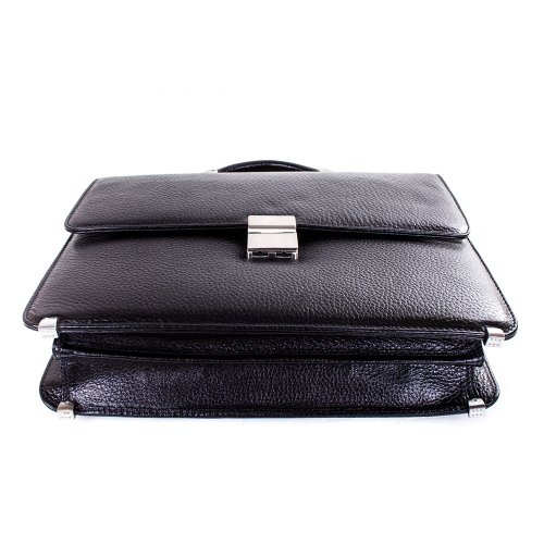 Кожаный мужской портфель DESISAN SHI2005-2FL