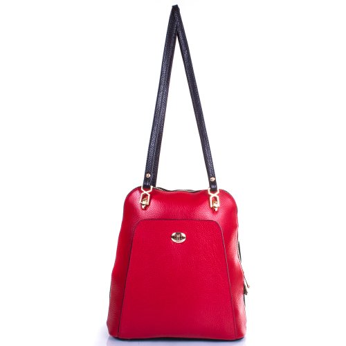 Жіноча шкіряна сумка-рюкзак DESISAN SHI3132-4