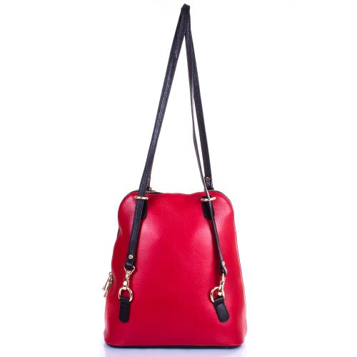 Жіноча шкіряна сумка-рюкзак DESISAN SHI3132-4