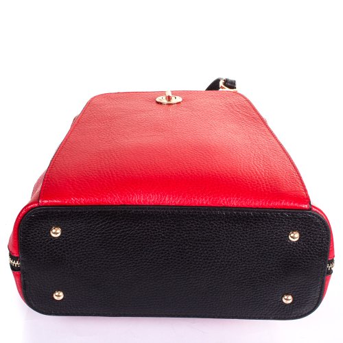 Жіноча шкіряна сумка-рюкзак DESISAN SHI3132-4