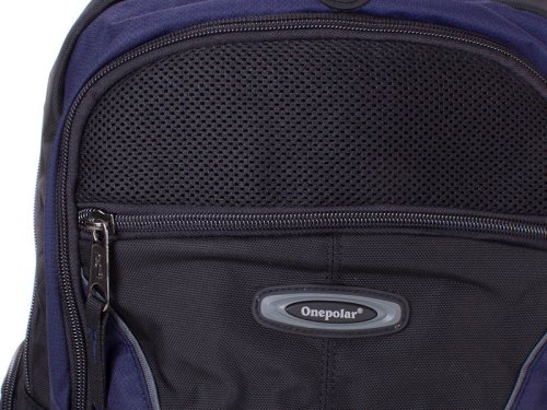Мужской рюкзак с отделением для ноутбука ONEPOLAR W1077-navy