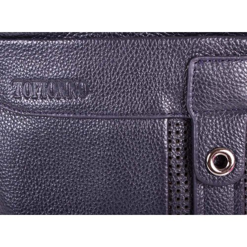 Чоловіча шкіряна сумка-планшет TOFIONNO TU619-209-blue