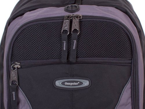 Мужской рюкзак с отделением для ноутбука ONEPOLAR W1077-grey