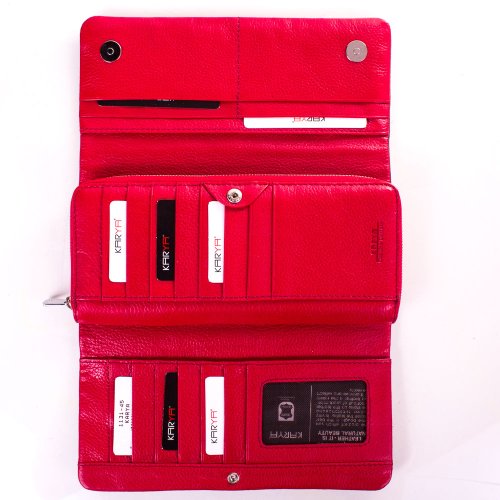 Женский кожаный кошелек KARYA SHI1131-2FL