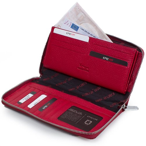 Жіночий шкіряний гаманець KARYA SHI1118-019