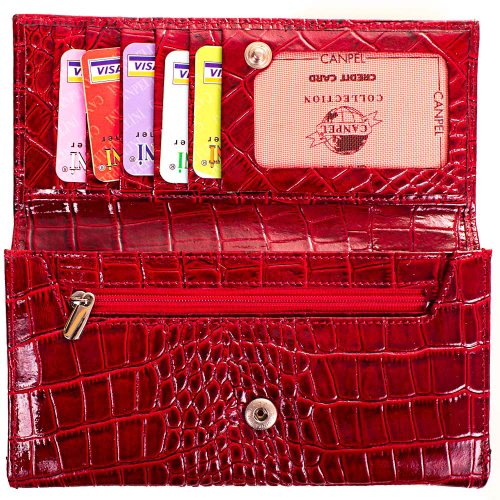 Кошелек женский кожаный CANPELLINI SHI157-1KR