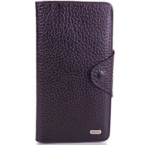 Мужской кожаный кошелек DESISAN SHI225-2FL