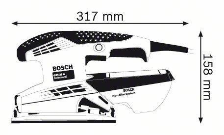 Вибрационная шлифмашина Bosch GSS 23 A
