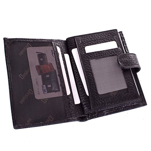 Мужской кожаный кошелек с органайзером для документов DESISAN SHI072-2FL