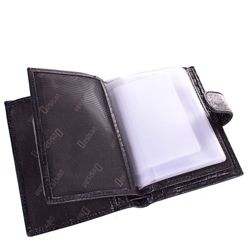 Мужской кожаный кошелек с органайзером для документов DESISAN SHI072-2FL