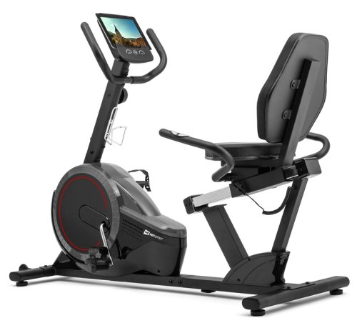 Горизонтальный велотренажер Hop-Sport HS-060L Pulse Grey