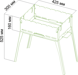 Мангал Mousson Prometeo Q 6 V