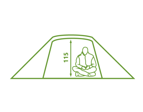 Палатка Mousson DELTA 2 Khaki