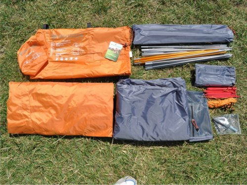 Палатка Mousson ATLANT 3 AL Orange