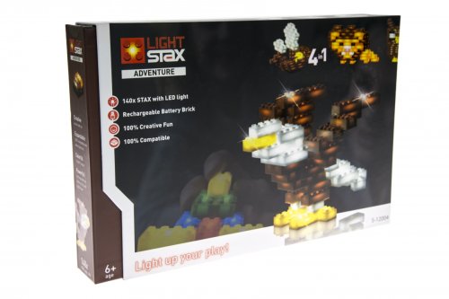Конструктор LIGHT STAX с LED подсветкой Adventure S12004