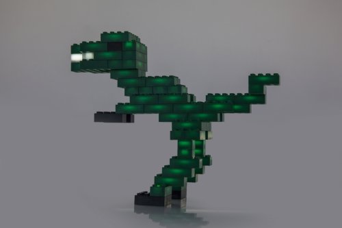 Конструктор LIGHT STAX с LED подсветкой Reptiles S13001
