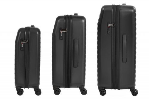 Комплект чемоданов Wenger Lumen 604333 (20"+24"+28", черный)