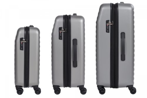 Комплект чемоданов Wenger Lumen 604335 (20"+24"+28", серый)