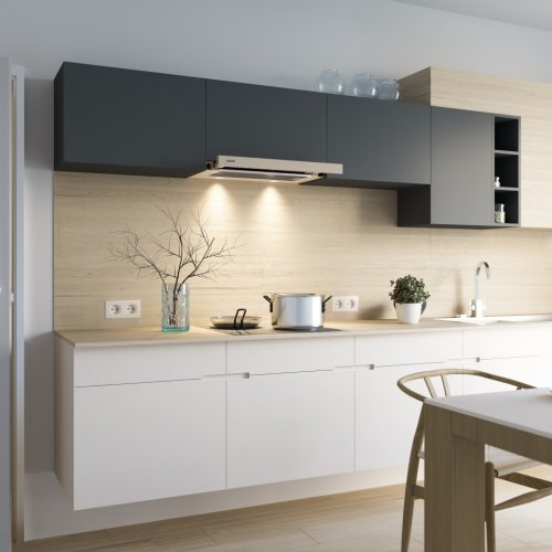 Витяжка вбудована телескопічна Eleyus Storm 1200 LED SMD 60 BG