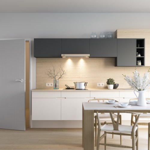 Витяжка вбудована телескопічна Eleyus Storm 1200 LED SMD 60 BG