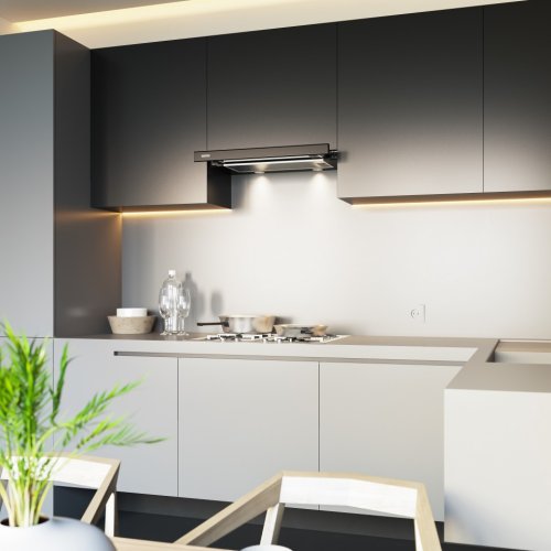 Вытяжка встраиваемая телескопическая Eleyus Storm G 960 LED SMD 60 BL