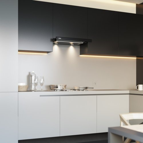 Вытяжка встраиваемая телескопическая Eleyus Storm G 960 LED SMD 60 BL