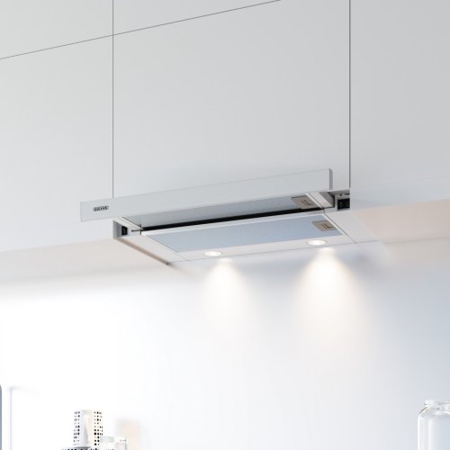 Вытяжка встраиваемая телескопическая Eleyus Storm G 960 LED SMD 60 WH