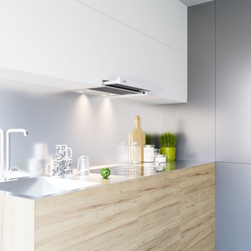 Вытяжка встраиваемая телескопическая Eleyus Storm G 960 LED SMD 60 WH