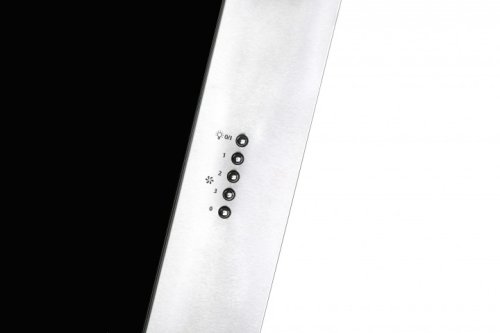 Вытяжка декоративная наклонная Eleyus Titan A 750 LED SMD 60 IS+BL