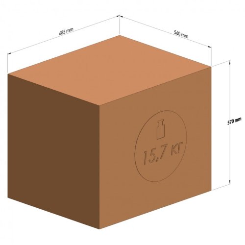 Вытяжка декоративная наклонная Eleyus Titan A 750 LED SMD 60 WH