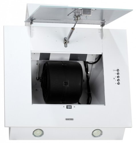 Вытяжка декоративная наклонная Eleyus Titan A 750 LED SMD 60 WH