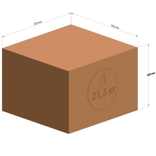 Витяжка декоративна похила Eleyus Troy A 1000 LED SMD 60 BL