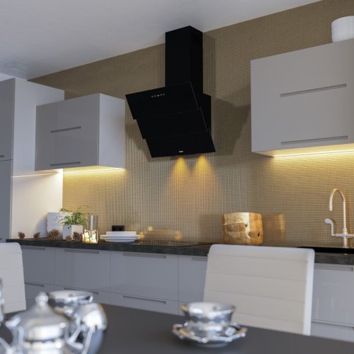 Витяжка декоративна похила Eleyus Troy A 1000 LED SMD 60 BL