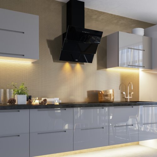 Витяжка декоративна похила Eleyus Troy A 1000 LED SMD 60 BL