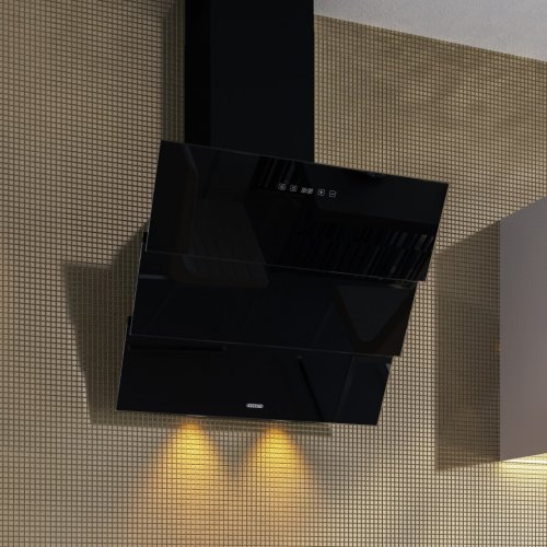 Витяжка декоративна похила Eleyus Troy A 1000 LED SMD 60 BL