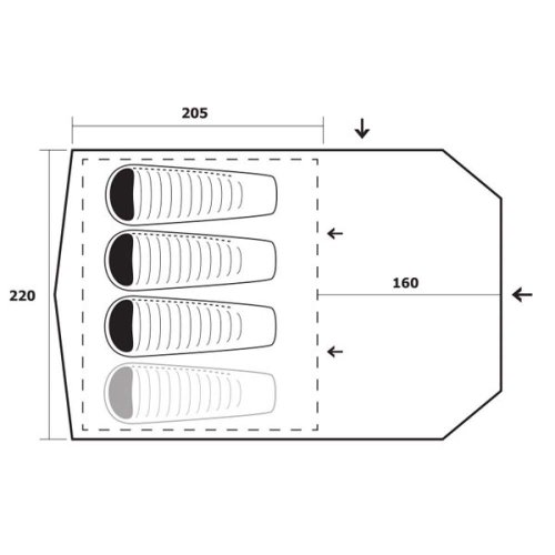 Палатка Trimm Eagle Sand