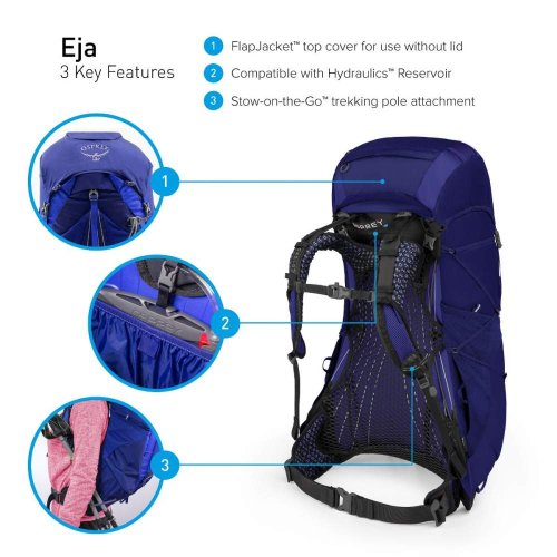Рюкзак Osprey Eja 48 Equinox Blue WM
