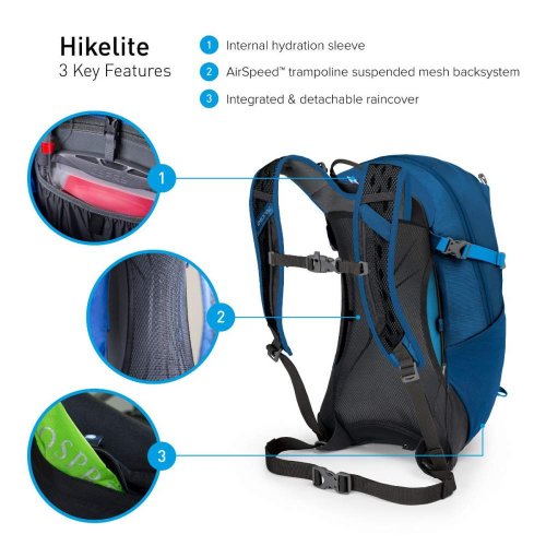 Рюкзак Osprey Hikelite 26 Bacca Blue