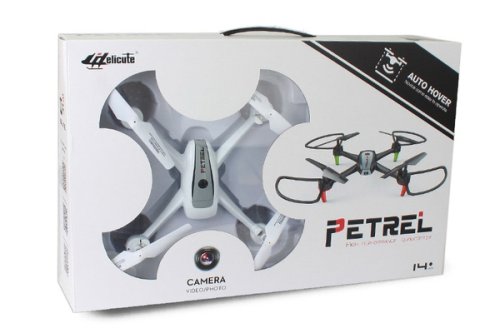 Квадрокоптер р/у Helicute H820HW PETREL с барометром и камерой Wi-Fi (чёрный)