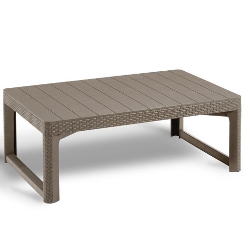 Стол Keter Lyon Rattan Table Бежевый
