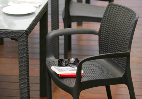 Стул пластиковый Keter Bali Серый