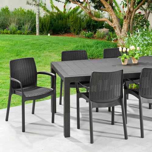 Стул пластиковый Keter Bali Серый