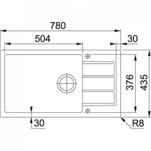 Мойка Franke Sirius Tectonite SID 611-78 XL Slim Сахара (114.0497.981)