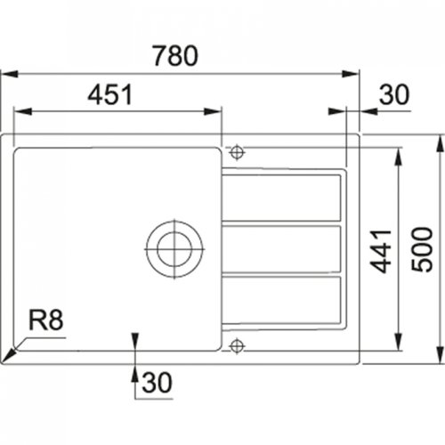 Мойка Franke Sirius Tectonite SID 611-78 XL Сахара (114.0497.953)
