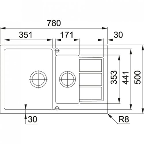Мойка Franke Sirius Tectonite SID 651-78 Сахара (114.0497.985)