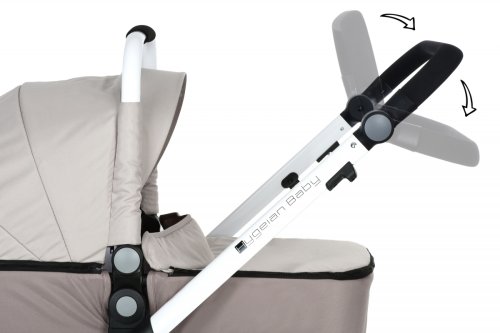 Универсальная коляска 2 в 1 Miqilong Mi baby T900 Beige (T900-U2-BG01)