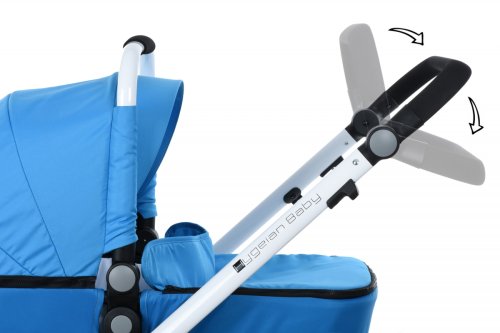 Универсальная коляска 2 в 1 Miqilong Mi baby T900 Blue (T900-U2-BL01)